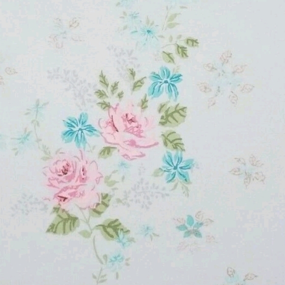 Lily Rose Duvet Cover Set Blue - Simply Shabby Chi - Picture 8 of 13